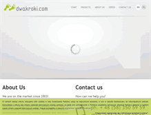 Tablet Screenshot of dwakroki.com